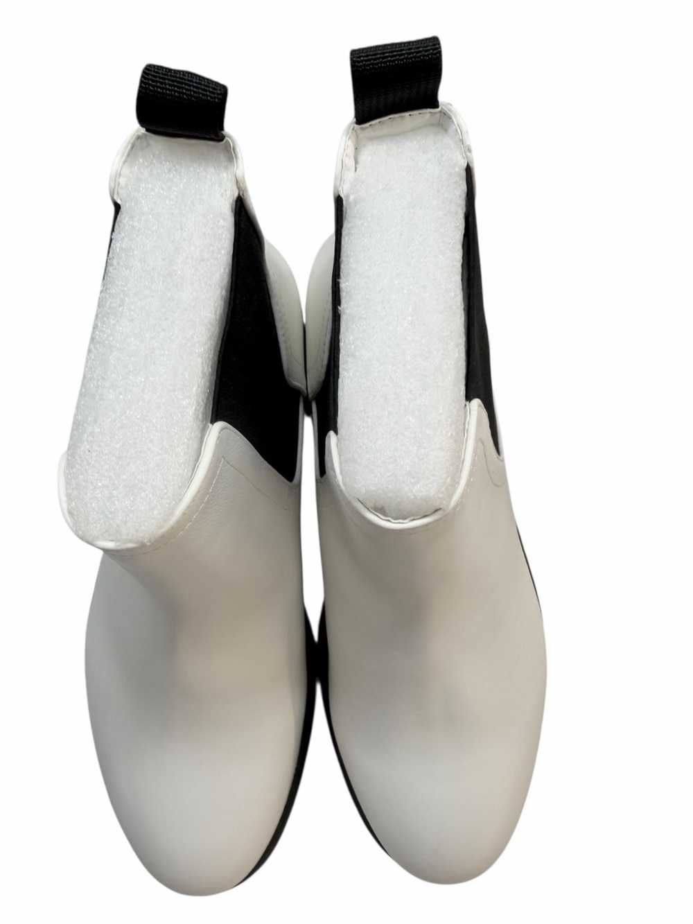 MIA Cayson White Platform Chelsea Boots Lug Sole NWOB Women’s Size 6 - Picture 7 of 8